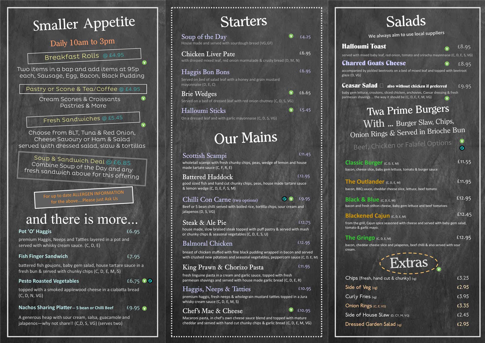 Stables at Mortonhall Food The Stable Bar