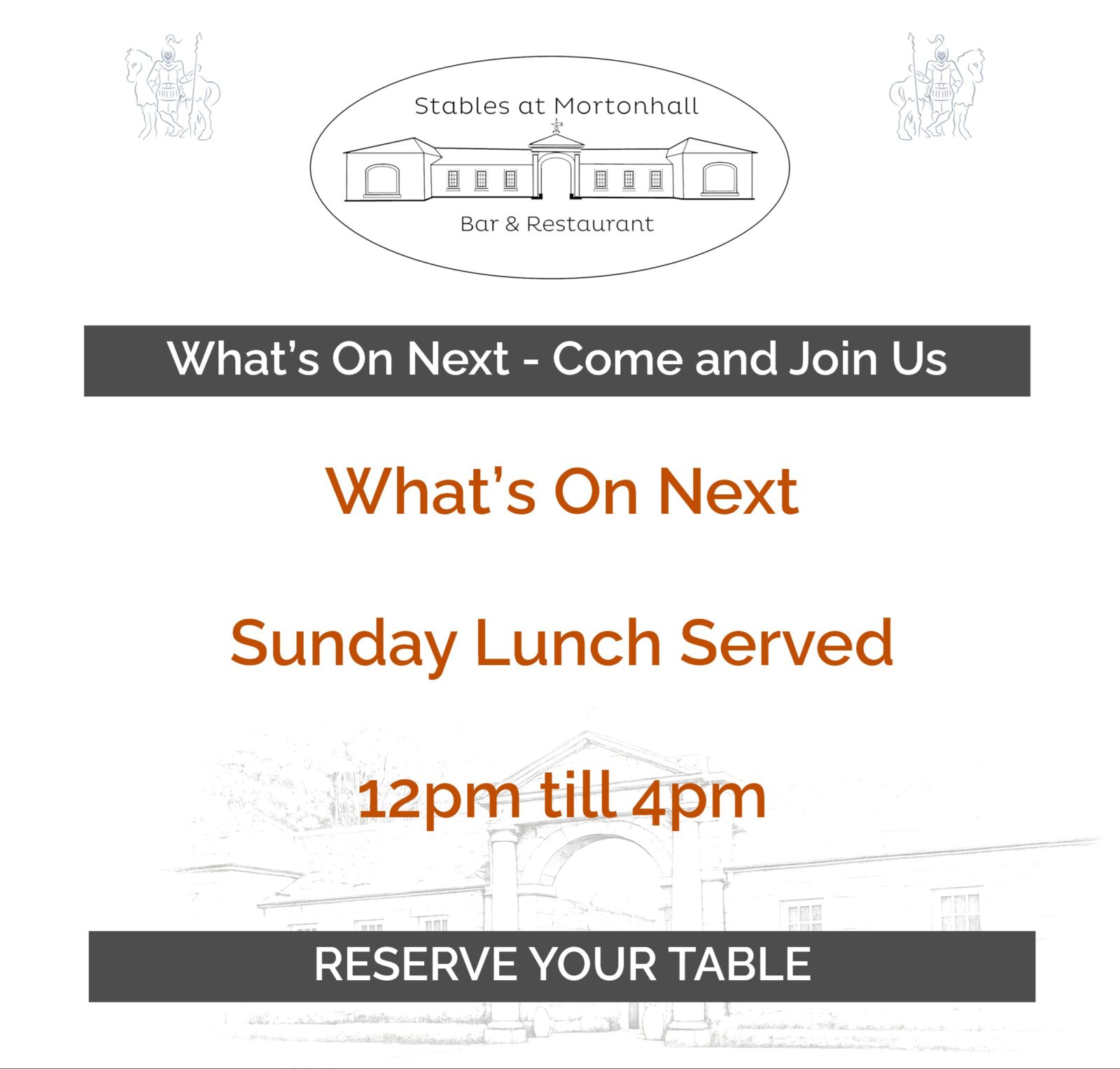 Sunday Lunch